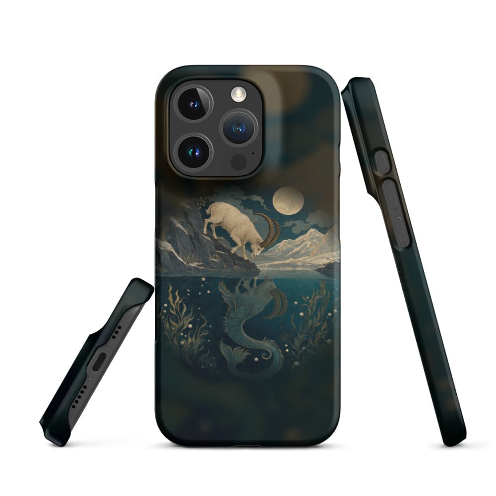 Capricorn Sea-Goat Seal - Phone Case, an original Purchase Pony Capricorn phone case design.