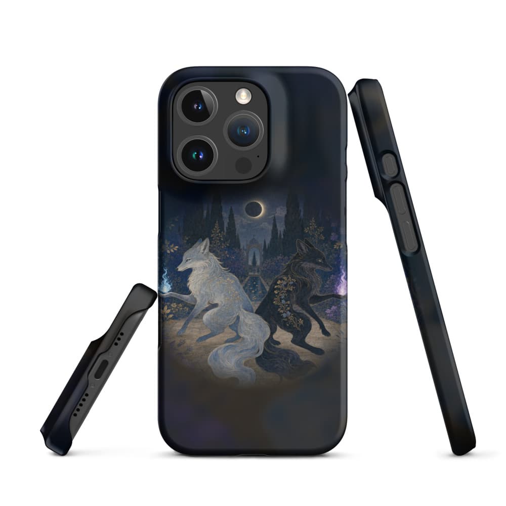Gemini Twin Eclipse - Phone Case, an original Purchase Pony Gemini phone case design.