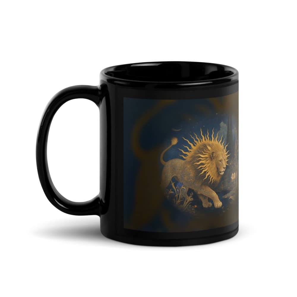 Leo Coffee Mug - Solar Lion, an original Purchase Pony Leo mug design.