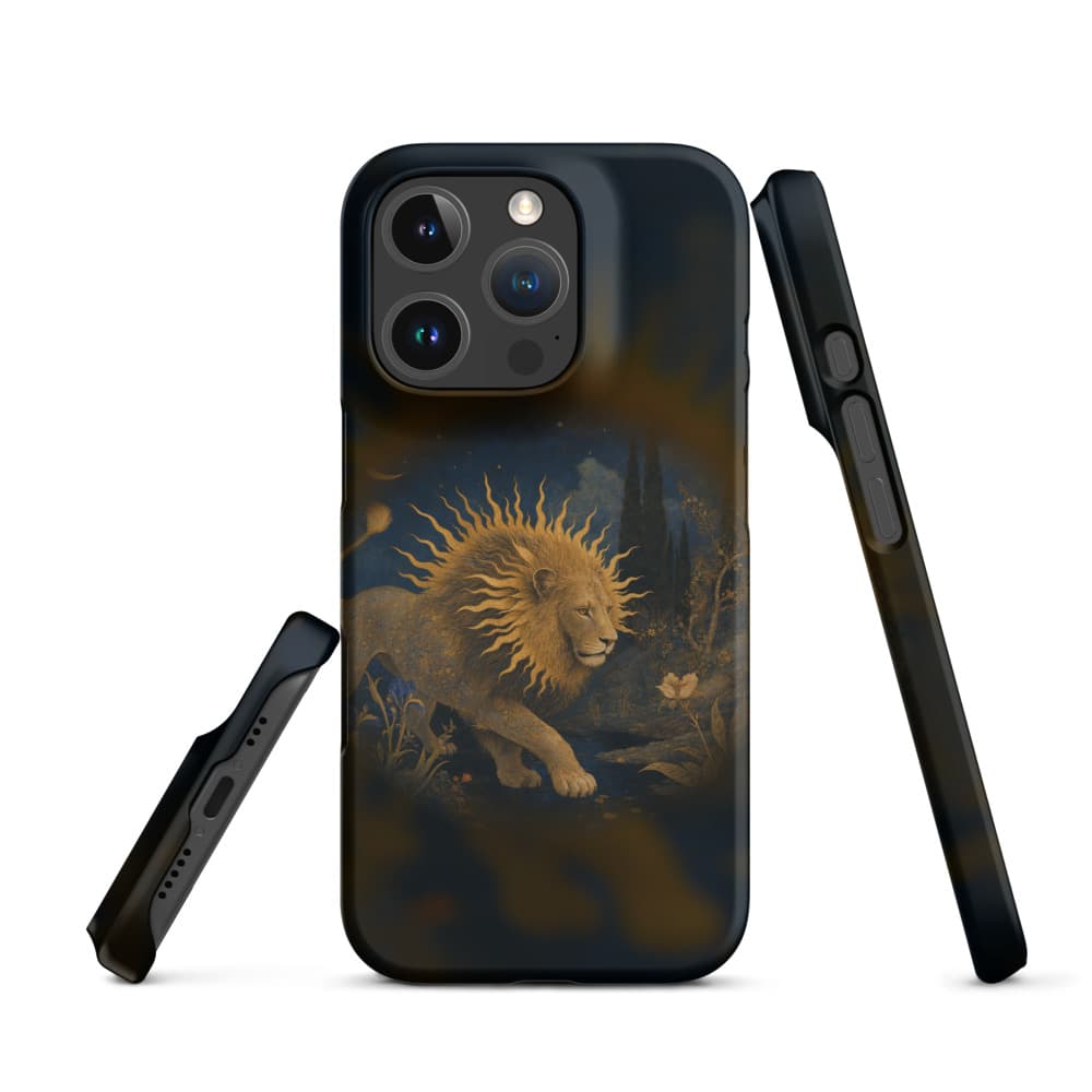 Leo Solar Lion - Phone Case, an original Purchase Pony Leo phone case design.