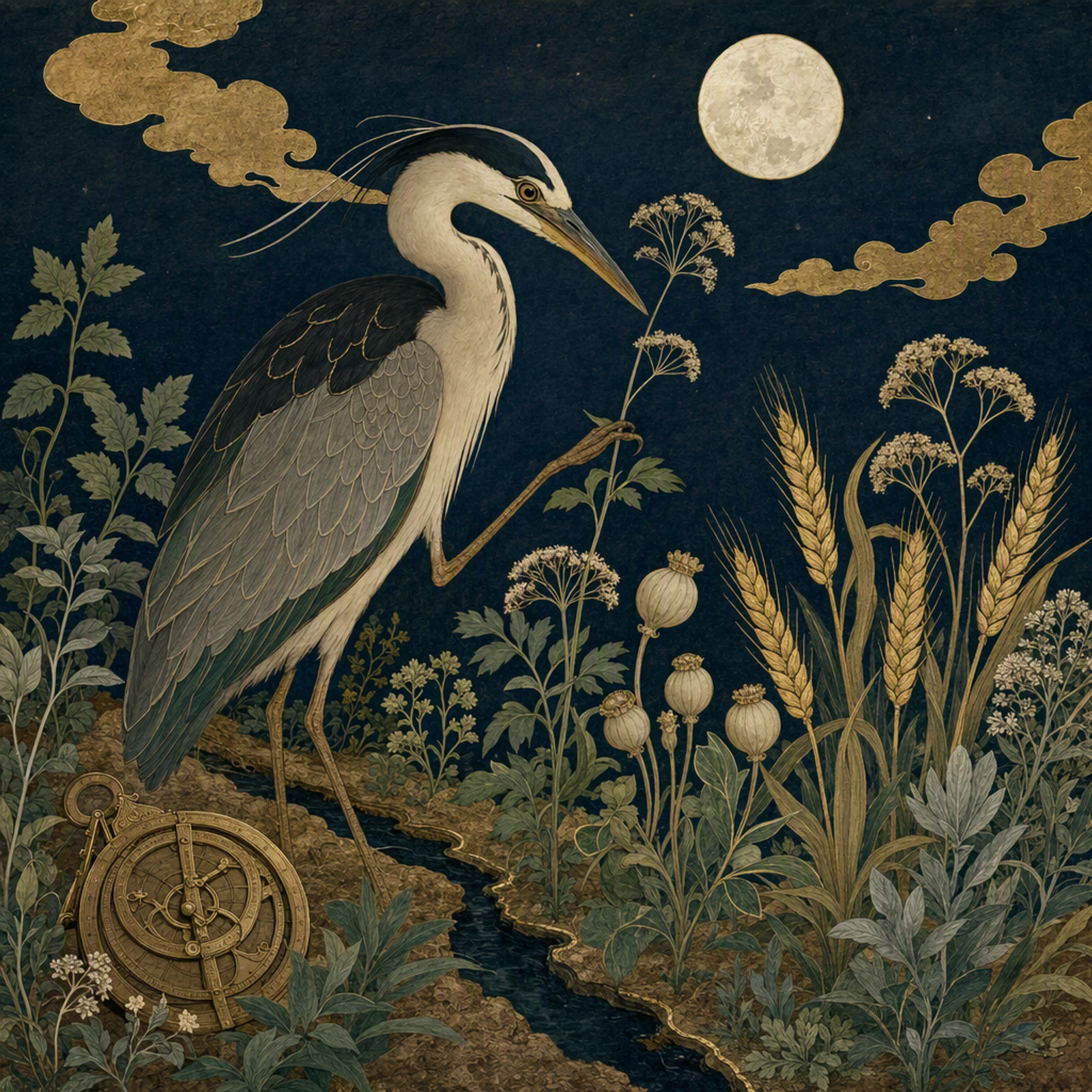 Moonlit celestial animal artwork from the Purchase Pony collection